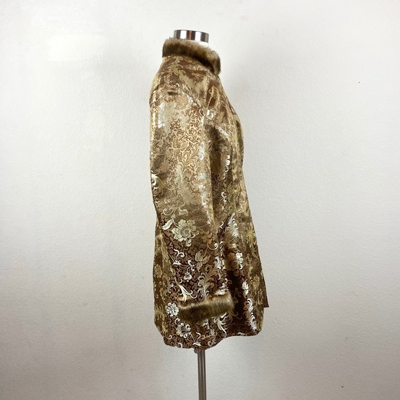 Neiman Marcus Jacket & Pant Set Asian Inspired - Picture 13 of 15